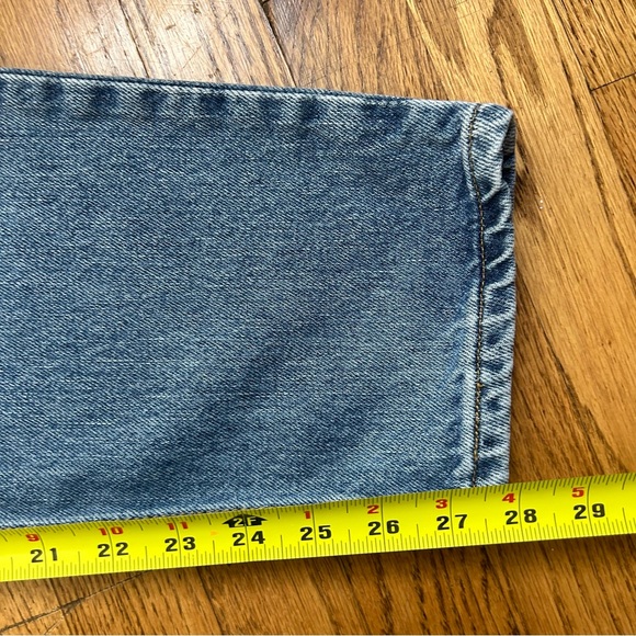 VTG LEVI’S 550 Y2K Relaxed Tapered Denim Jeans Size 10S - Picture 10 of 11